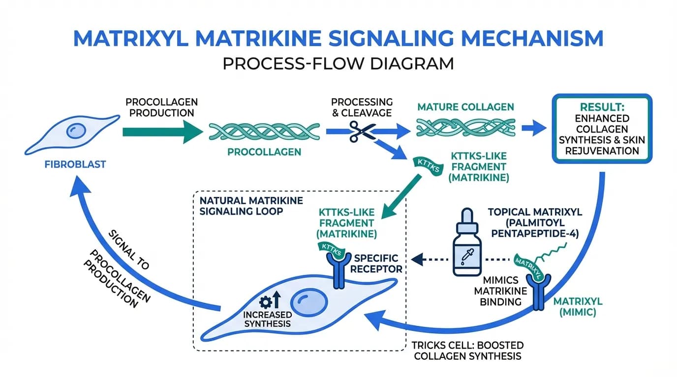 Data visualization for Collagen-Boosting Peptides for Skin: From GHK-Cu to Matrixyl