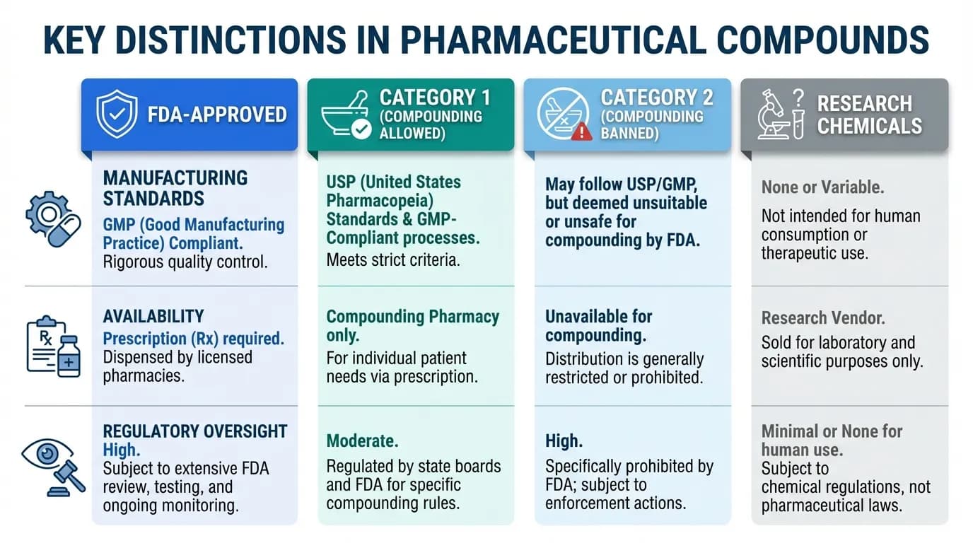 Data visualization for Peptide Safety Checklist: What to Verify Before Starting Any Peptide