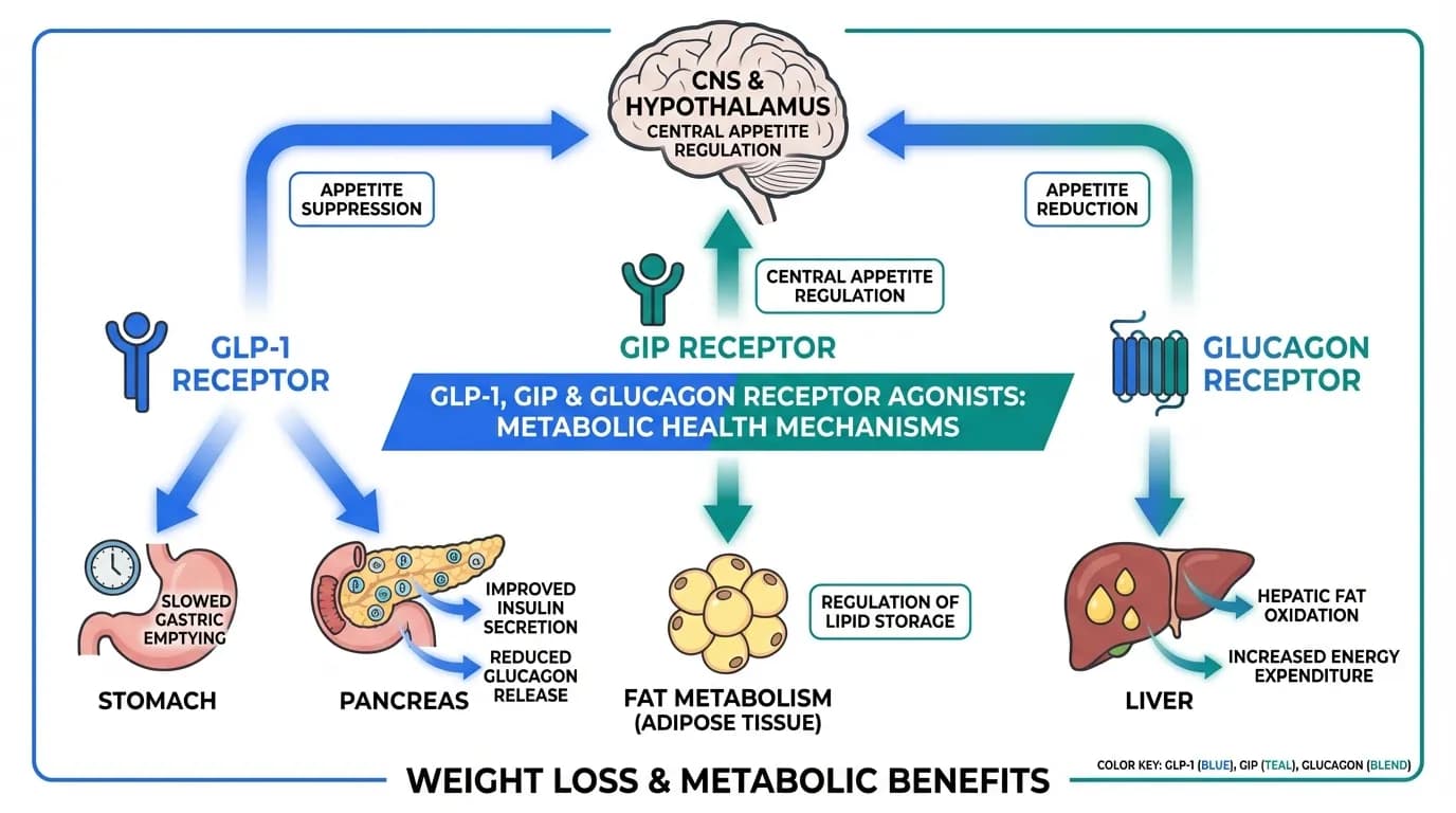 Semaglutide vs Retatrutide vs Tirzepatide: Weight Loss Compared
